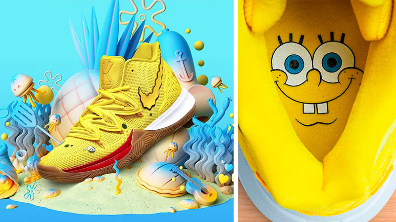 Kyrie Irving Zapatillas Bob Esponja Zapatos Irving Bob Esponja